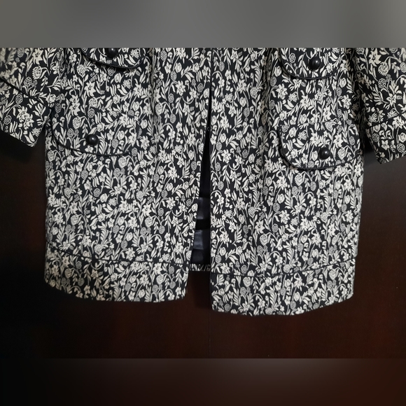 Mario Serrani Floral Print Blazer Jacket - Picture 5 of 12